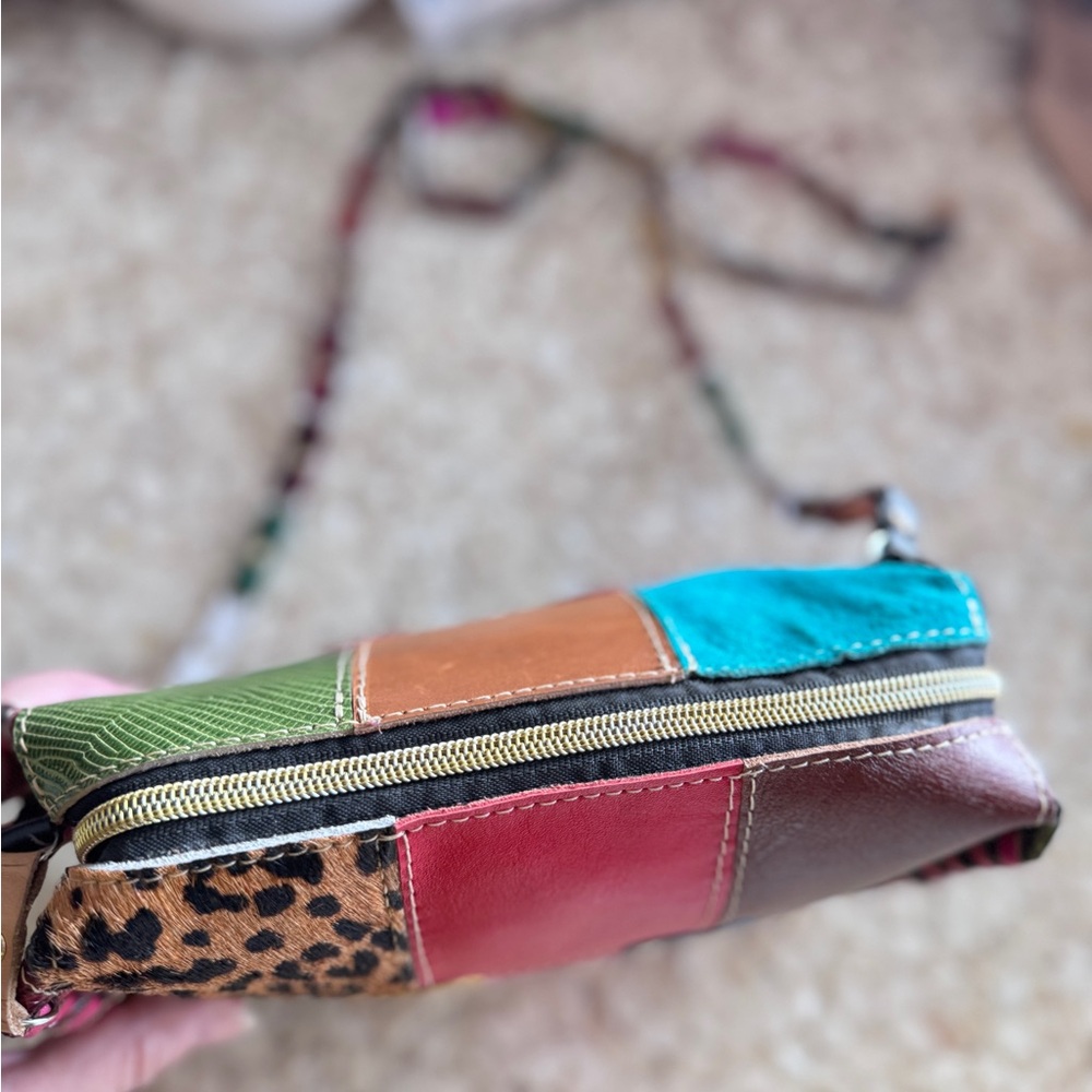 Multicolor Patchwork Women's Bag - image 2